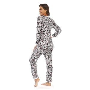 Pyjamas Dam Leopard Sexiga