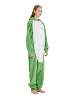 Pyjamas Långärmad Dam Gron
