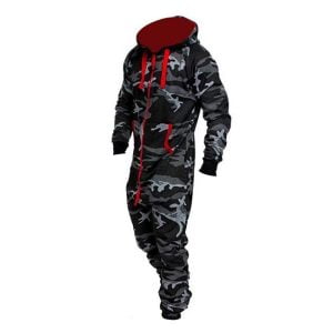 Röd Pyjamas Herr