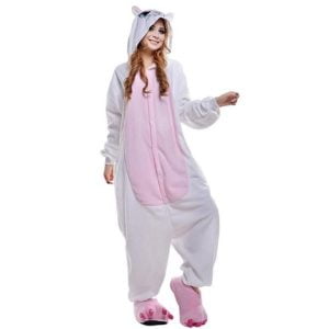 Djurkattpyjamas kombination