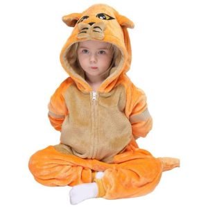 Barns kattpyjamas kombination