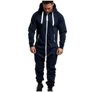 Jumpsuit män pyjamakombination
