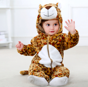 Baby African Leopard betalar kombination