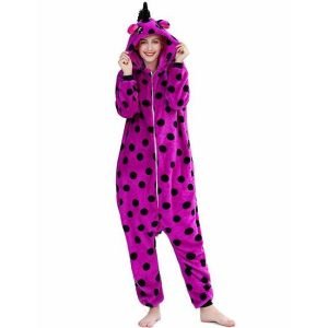 Post pyjamas kombination av polka dot