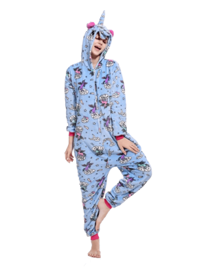 Cartoon Unicorn Pyjamas Combination
