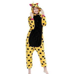Giraff enhörningspyjamas kombination