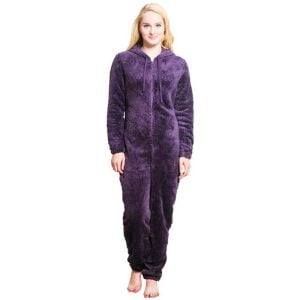 Kvinnors plyschpyjamas kombination