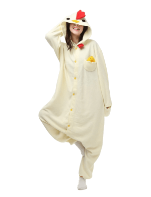 Kycklingpyjamakombination