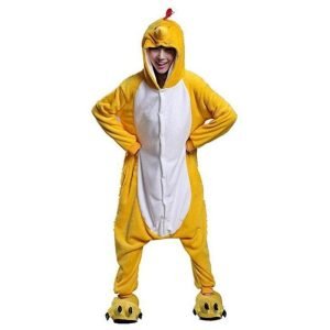 Vuxen kycklingpyjamakombination