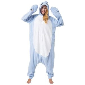 Vuxenhaj pyjamakombination