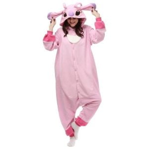 Combi Pyjamas Angel Pink Stitch Woman