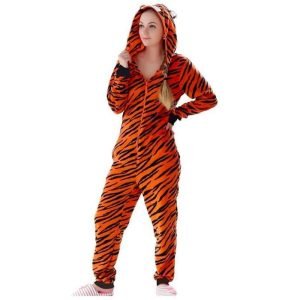 Kvinnors tigerpyjamas kombination