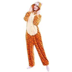 Söt tigerpyjamas kombination