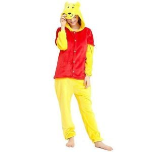 Winnie L'Ourson vuxna pyjamas kombination