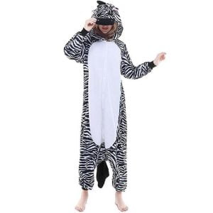 Unisex zebra pyjamakombination