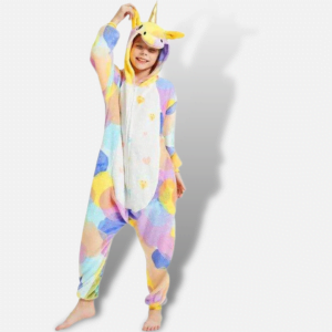 Flerfärgad pyjamas