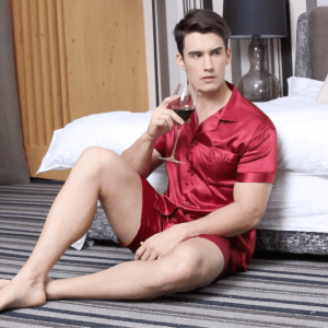pyjamas korta ben rod